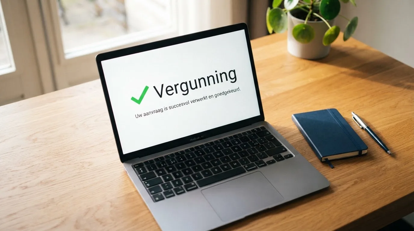 Een lege rechtszaal met houten banken in het ochtendlicht