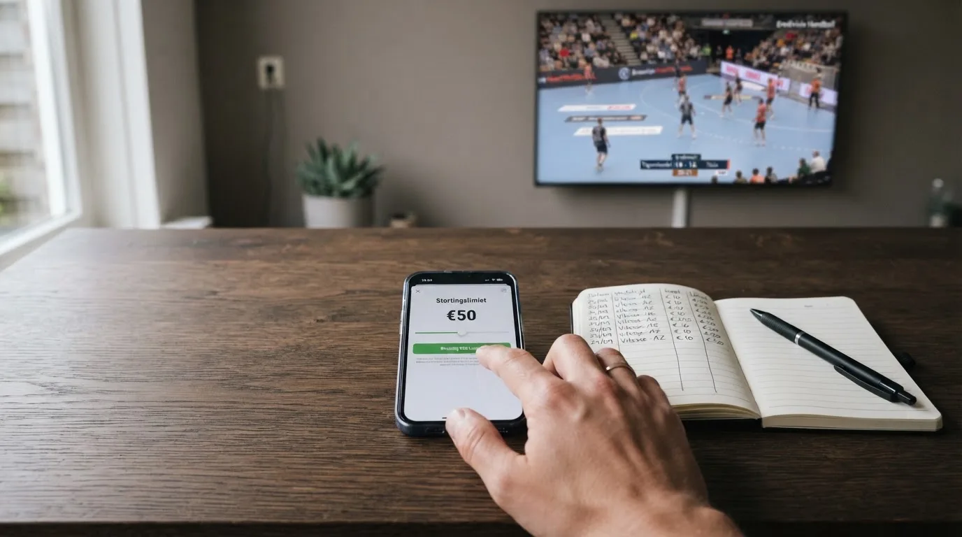 Een lege rechtszaal met houten banken in het ochtendlicht